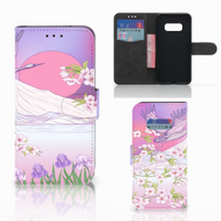 Samsung Galaxy S10e Telefoonhoesje met Pasjes Bird Flying