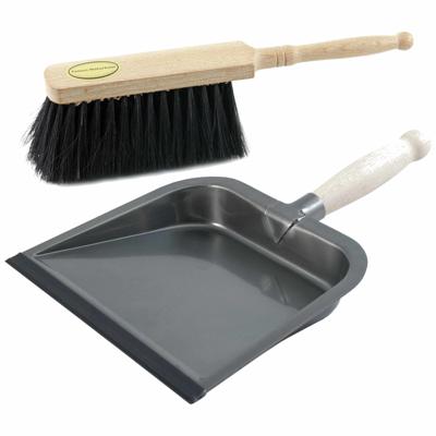 Sorex Stoffer en Blik - Metaal/hout - binnen - Zachte stoffers - blik 35 x 26 cm - Veger van 30 cm Sorex Stoffer en Blik - Metaal/hout - binnen - Zachte stoffers - blik 35 x 26 cm - Veger van 30 cm