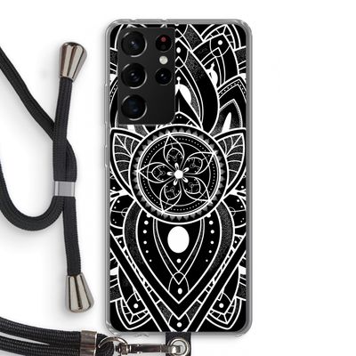 It's Complicated: Samsung Galaxy S21 Ultra Transparant Hoesje met koord