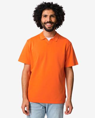 HEMA Herenpolo Jack piqué Koningsdag oranje (oranje)