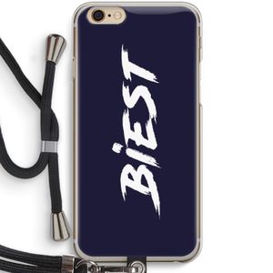 Biest: iPhone 6 / 6S Transparant Hoesje met koord
