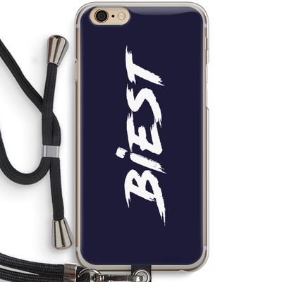 Biest: iPhone 6 / 6S Transparant Hoesje met koord