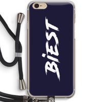 Biest: iPhone 6 / 6S Transparant Hoesje met koord
