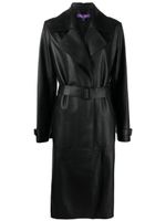 Ralph Lauren Collection trench Ainsley à taille ceinturée - Noir