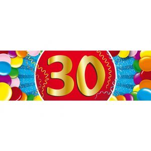 30 jaar versiering sticker