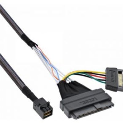 InLine 29620A Signaalkabel 0,5 m Zwart