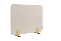Legamaster ELEMENTS akoestisch bureauscherm 60x80cm soft beige (houder)