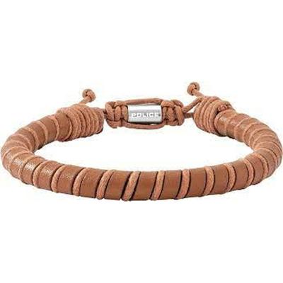 Police PJ26486BLC.03 Leer 19 cm Heren armband