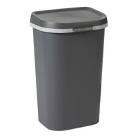 Curver prullenbak mistral flat - grijs - 50 liter Curver prullenbak mistral flat - grijs - 50 liter
