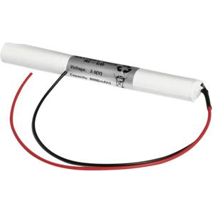 Emmerich 36AA800S Accu voor noodverlichting Kabel 3.6 V 800 mAh