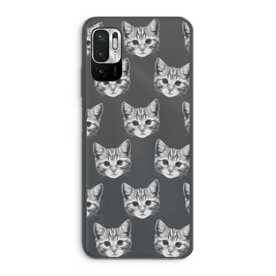 Kitten: Xiaomi Redmi Note 10 5G Transparant Hoesje