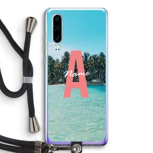 Pacific Dream: Huawei P30 Transparant Hoesje met koord