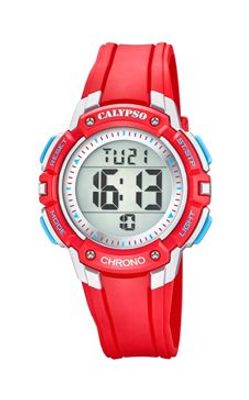 Horlogeband Calypso K5739/1 / BC09880 Kunststof/Plastic Rood 20mm