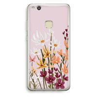 Painted wildflowers: Huawei Ascend P10 Lite Transparant Hoesje
