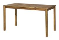 Artistiq Living Tuintafel Larissa 135 x 80cm, Acaciahout - Bruin