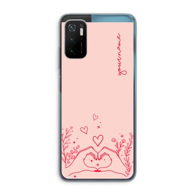 Love is in the air: Xiaomi Poco M3 Pro 5G Transparant Hoesje