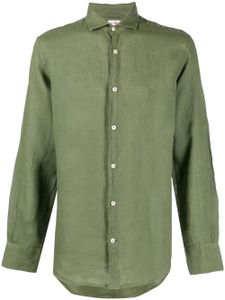 MC2 Saint Barth chemise Pamplona en lin - Vert