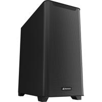 Sharkoon m30 black midi tower behuizing (zwart | 2x usb-a | 1x usb-c)