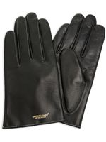 Undercover gants en cuir à logo embossé - Noir Undercover gants en cuir à logo embossé - Noir