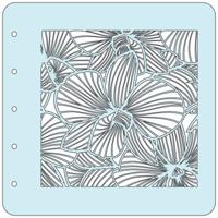 Nellie's Choice • various a6 stencil flower-3