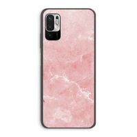 Roze marmer: Xiaomi Redmi Note 10 5G Transparant Hoesje