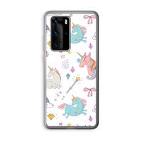 Fantasiewereld: Huawei P40 Pro Transparant Hoesje