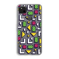 8-bit N°4: Google Pixel 4a Transparant Hoesje