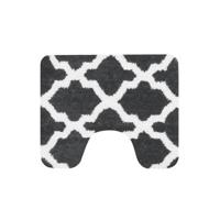 Dutch House toulon toiletmat 60 x 50 cm antraciet
