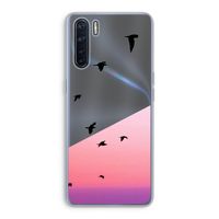 Fly away: Oppo A91 Transparant Hoesje