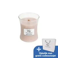 WoodWick Vanilla & Sea Salt Medium Candle