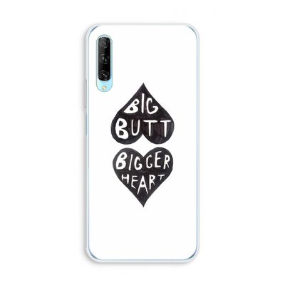 Big butt bigger heart: Huawei P Smart Pro Transparant Hoesje