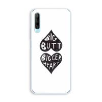 Big butt bigger heart: Huawei P Smart Pro Transparant Hoesje