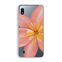 Pink Ellila Flower: Samsung Galaxy A10 Transparant Hoesje