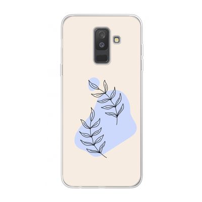 Leaf me if you can: Samsung Galaxy A6 Plus (2018) Transparant Hoesje
