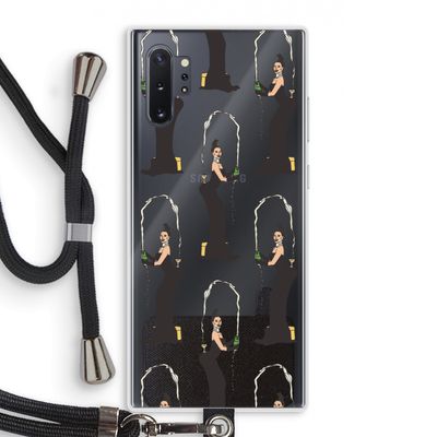 Pop Some Kim: Samsung Galaxy Note 10 Plus Transparant Hoesje met koord