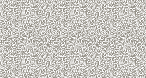 Grijs doodle patroon Keuken vinyl tapijt