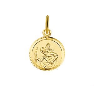 TFT Bedel Scapulier Gediamanteerd Goud