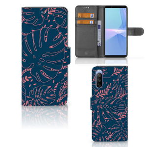 Sony Xperia 10 III Hoesje Palm Leaves