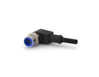 TE Connectivity 1-2273076-3 Sensor/actuator connector, geassembleerd M12 Aantal polen: 3 Stekker, haaks 5.00 m 1 stuk(s)