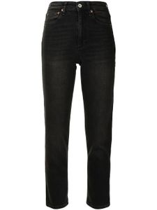 rag & bone jean cigarette à coupe skinny - Noir