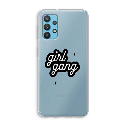 Girl Gang: Samsung Galaxy A32 4G Transparant Hoesje