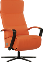 leren industriële relaxfauteuil Matrix - zithoogte medium - ( leer) leren industriële relaxfauteuil Matrix - zithoogte medium - ( leer)