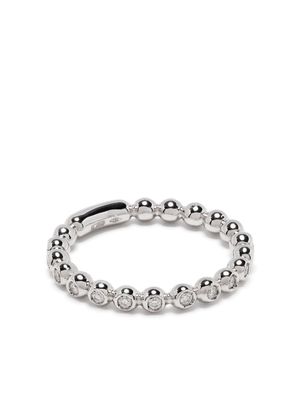 Pragnell bague Bohemia en or blanc 18ct ornée de diamants - Argent