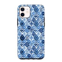 Blauw motief: iPhone 12 mini Tough Case