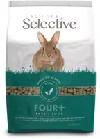 Supreme Science Selective Rabbit Four+ - Konijnenvoer 1,5 kg