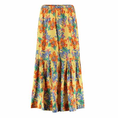 Harper & Yve - Geel | Dames | Rok | Geel | XL | regular | Kamst mode