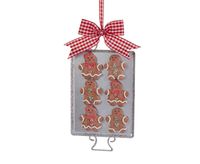 Met Tray With Claydough Gingerbread 6 Inch - Kurt s adler