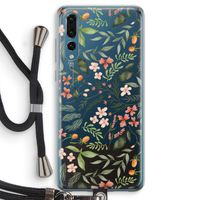 Sweet little flowers: Huawei P20 Pro Transparant Hoesje met koord