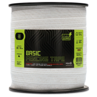 ZoneGuard 40 mm Basic afrasteringslint wit 200 m ZoneGuard 40 mm Basic afrasteringslint wit 200 m