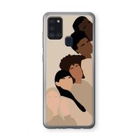 Sweet creatures: Samsung Galaxy A21s Transparant Hoesje Sweet creatures: Samsung Galaxy A21s Transparant Hoesje